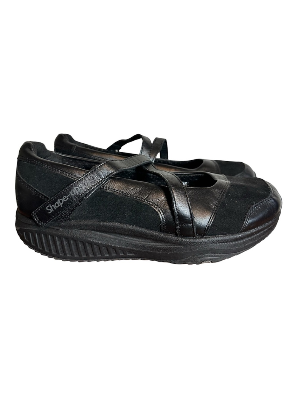 Skechers Black Mary Jane Shape-Ups Walking Shoes